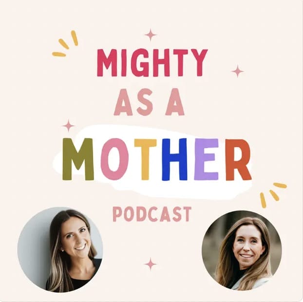 mighty as a mother podcast cover art
